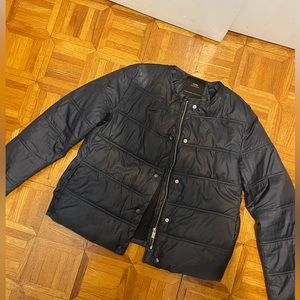 Zara navy lightweight jacket